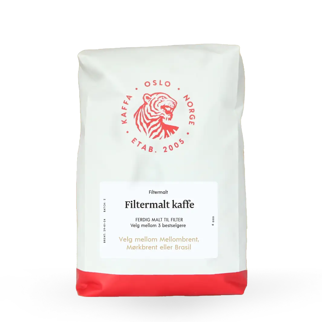 Filtermalt Kaffe, ferdig kvernet 1kg