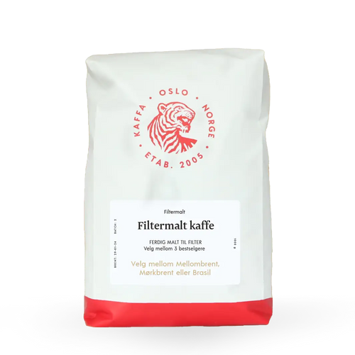 Filtermalt Kaffe, ferdig kvernet 1kg