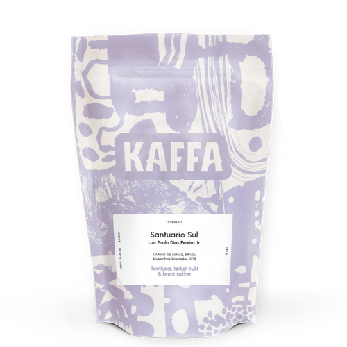 Pose med kaffebønner Brasil Santuario Sul