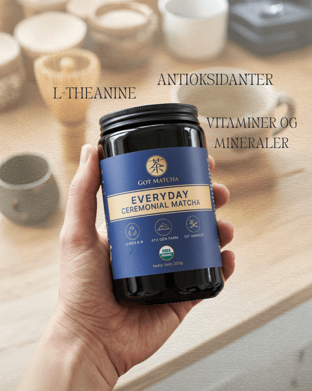GotMatcha Everyday Ceremonial Miron Glass 30g