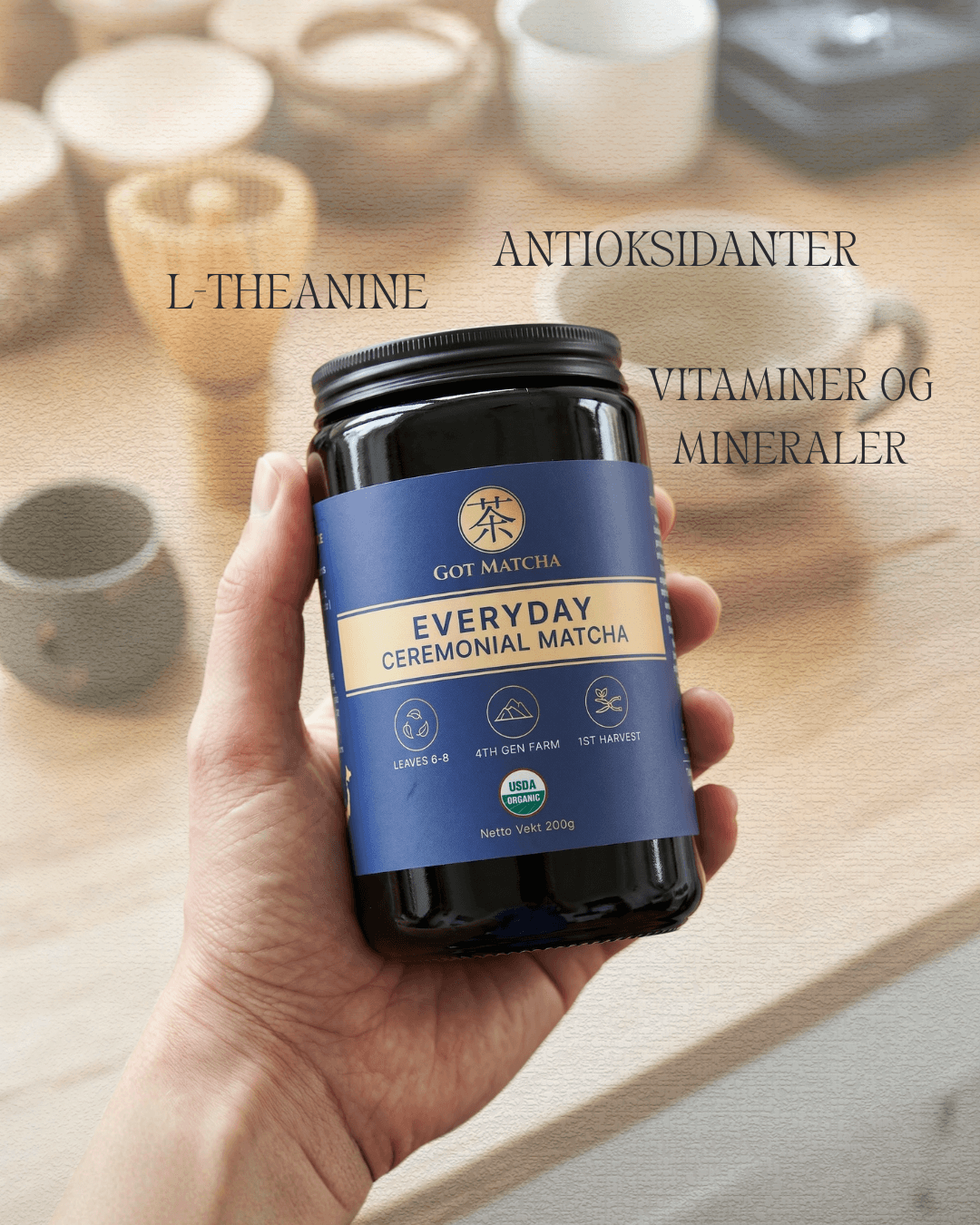GotMatcha Everyday Ceremonial Miron Glass 80 gr